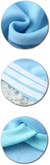 Bluza ADIDOG ubranko dla średniego psa kolor BŁĘKITNY, rozmiar XL