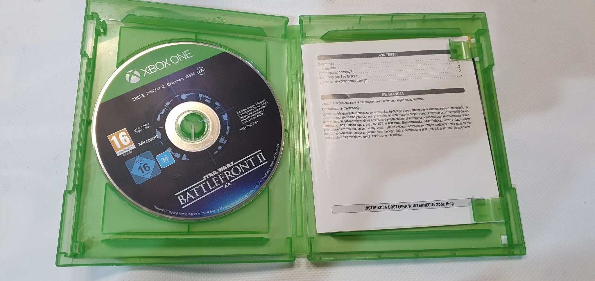 Gra X-BOX one StarWars BATTLEFRONT II - komismadej.pl