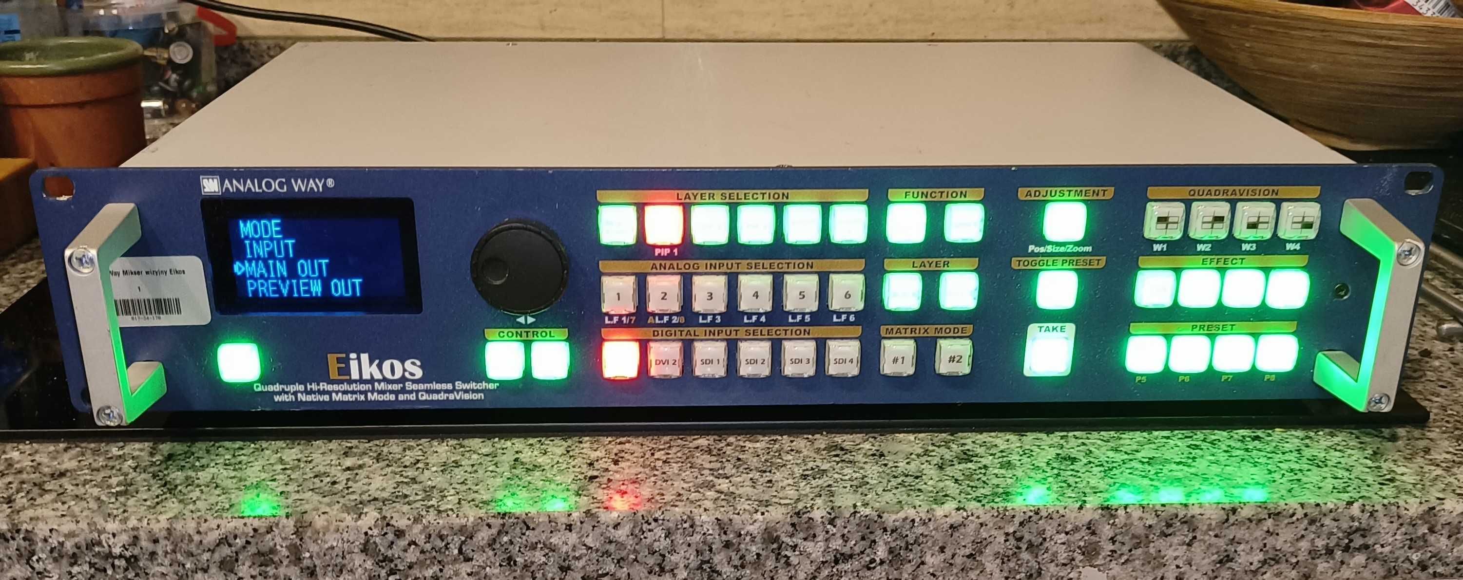 Analog Way Eikos EKS500 Wielowarstwowy mikser HR