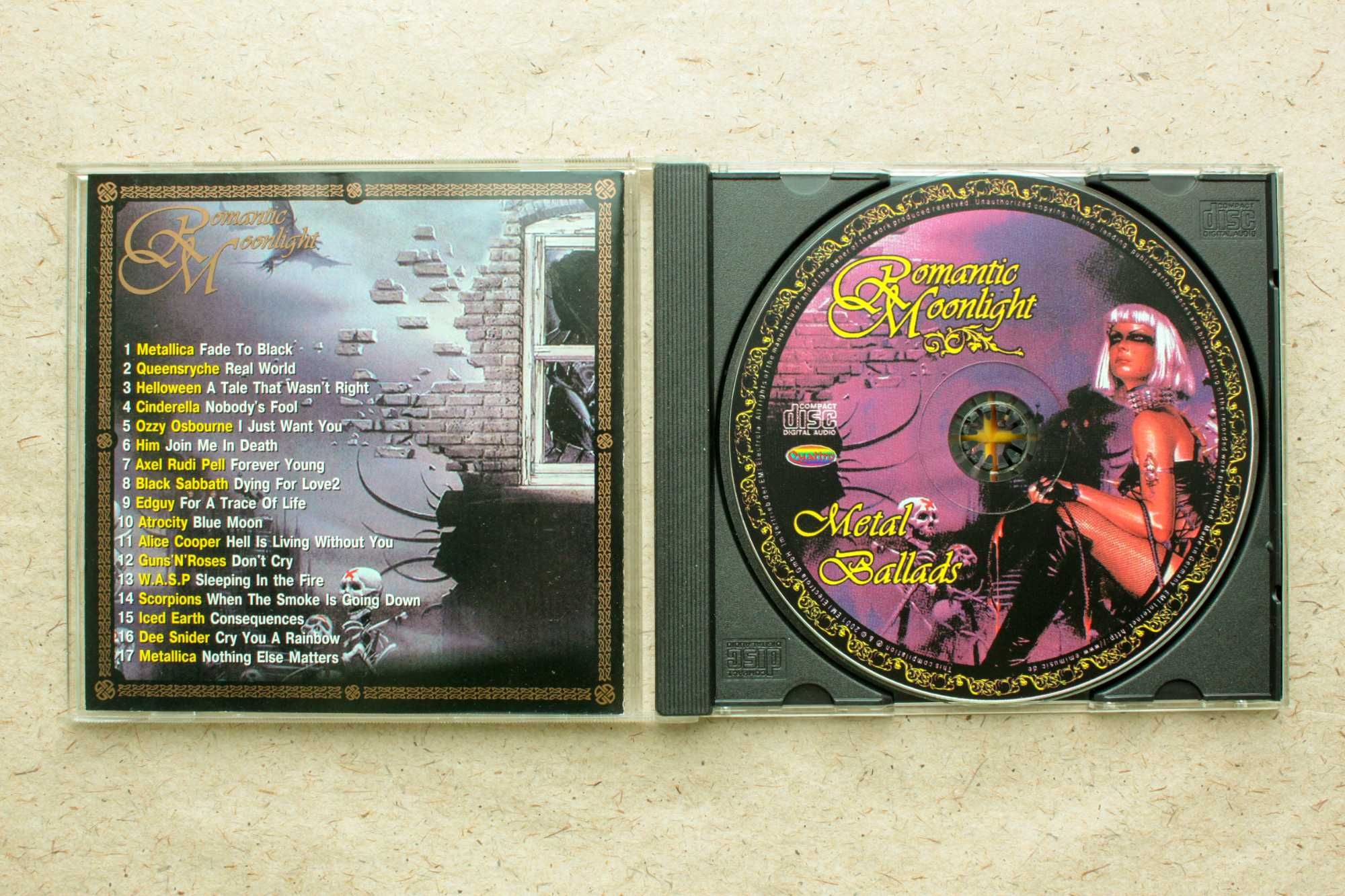 CD диск Romantic Moonlight - Metal Ballads