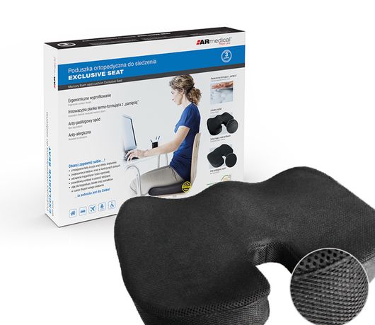 Poduszka ortopedyczna do siedzenia EXCLUSIVE SEATA ARmedical