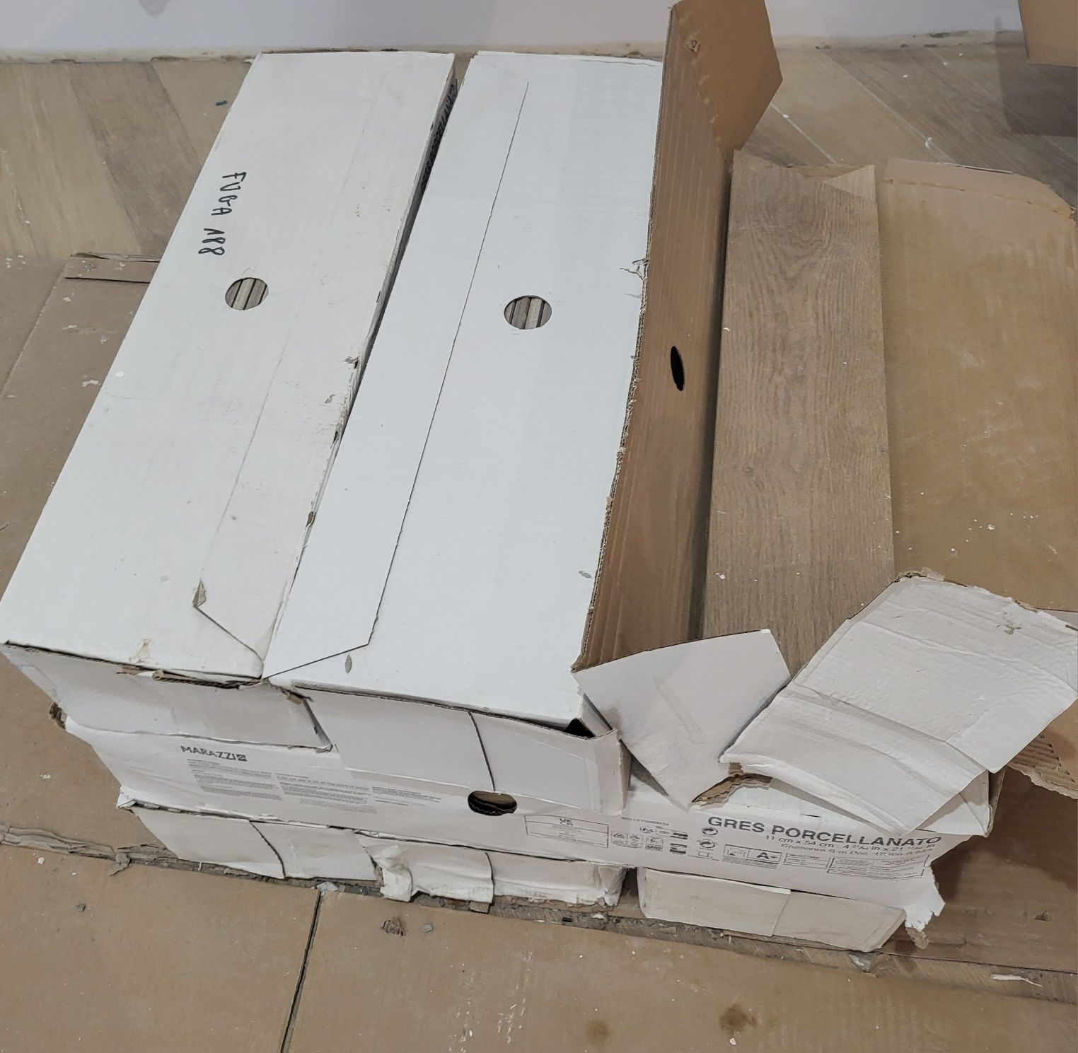 Marazzi Treverksoul Neutral płytki drewnopodobne jodełka 5 m2