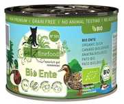 Monoproteinowa karma dla kota bez GMO Catz Finefood Bio KACZKA 200g