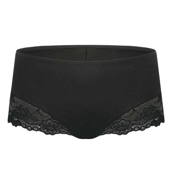 Róża Irysa Klasyczne Figi Damskie Wysokie Czarne R. Xs