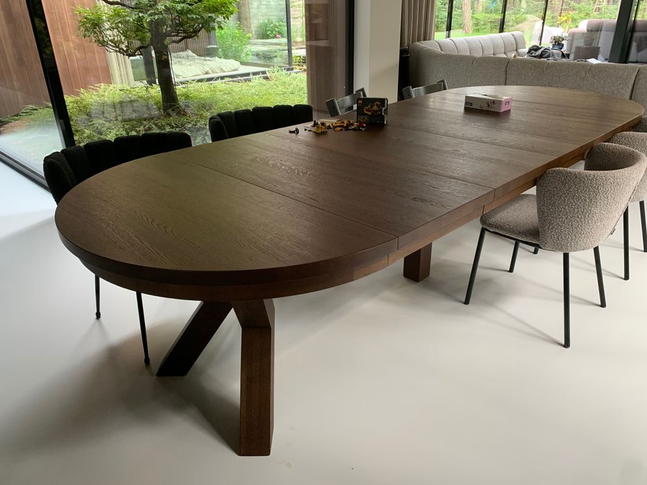 Stół dębowy , lite drewno rozkładany od 120 cm do 320 cm szerokość 120