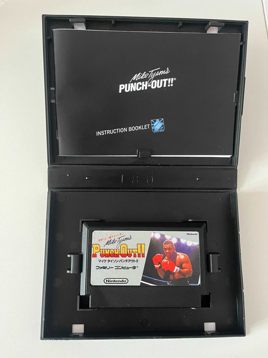 Gra Mike Tyson Punch Out Famicom Pegasus Nes reprodukcja