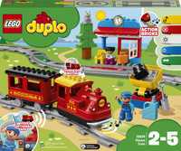 LEGO DUPLO Pociąg parowy 10874 kolejka tory