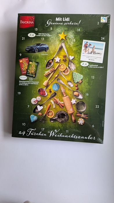 Адвент-календар різдвяний