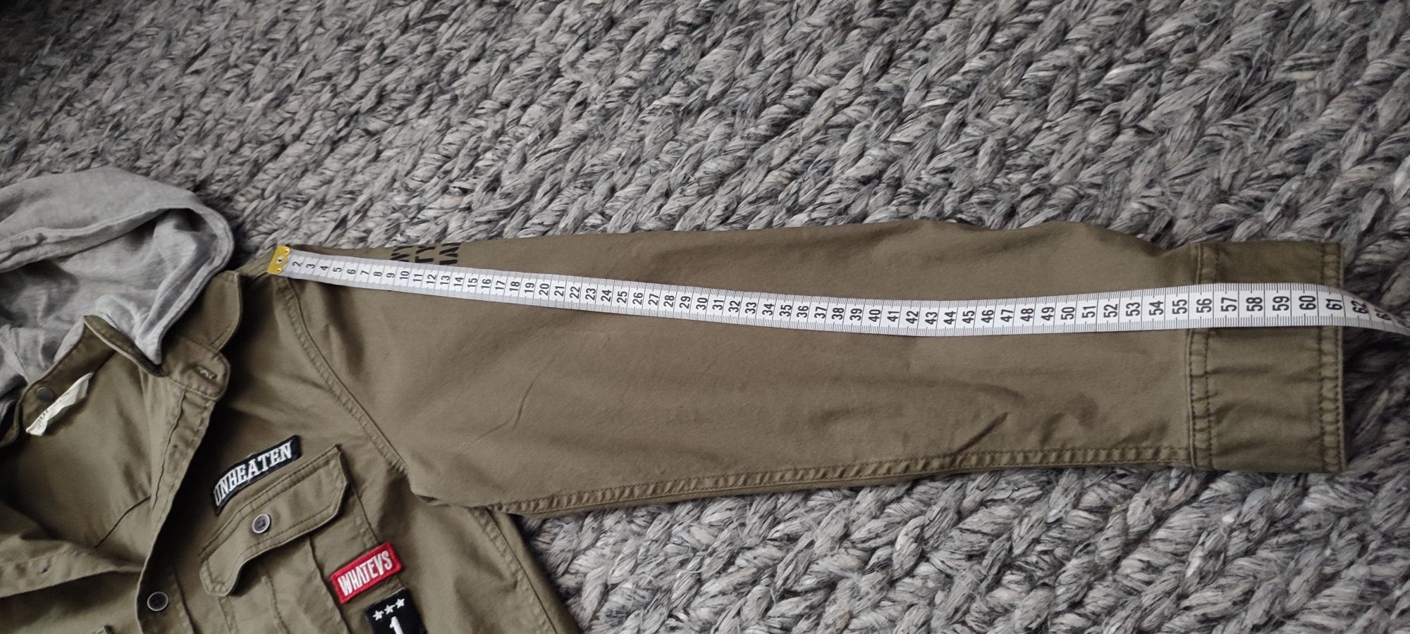 Koszula wojskowa, bluza militarna dla chłopca, H&M, rozm. 164