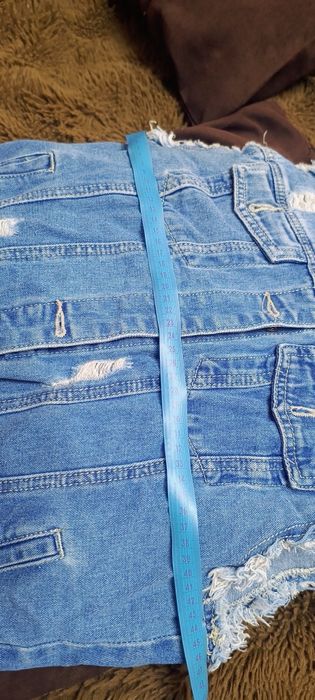 Жилетка безрукавка жіноча джинсова (для худих дівчат)