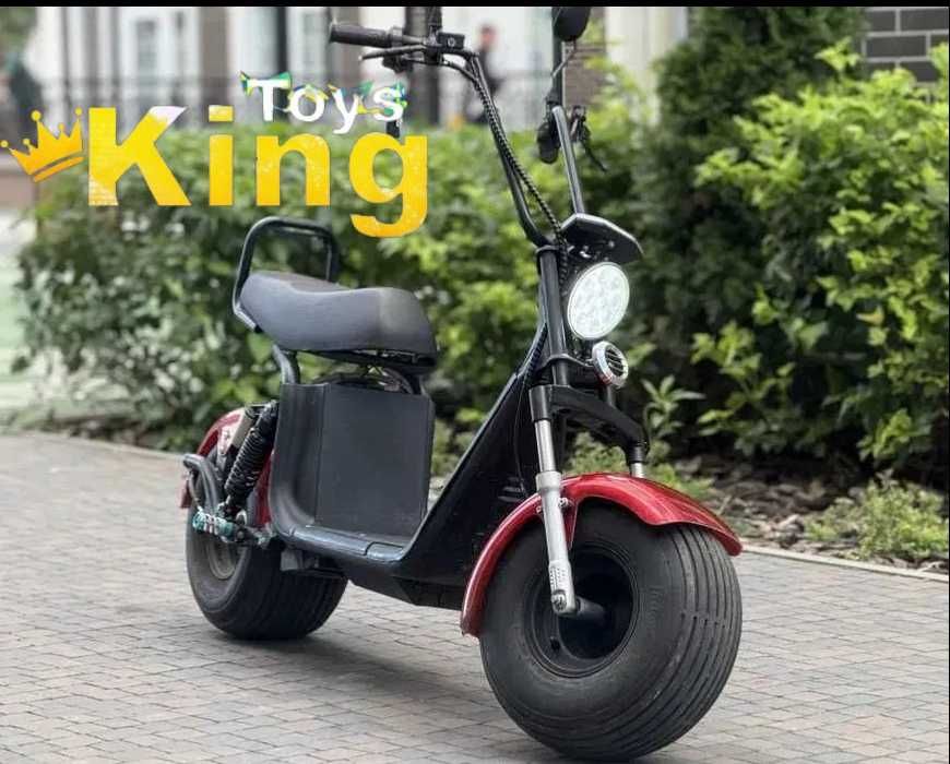 Електроскутер Citycoco Connect 2000W Lux Комплект | 20Ah | Двомісний