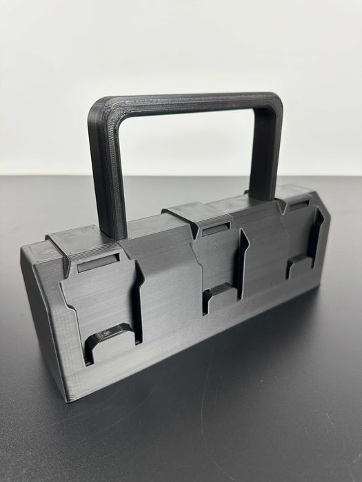 Koszyk na 6 akumulatorów kompatybilny z Parkside X20V | AnKacreation3D