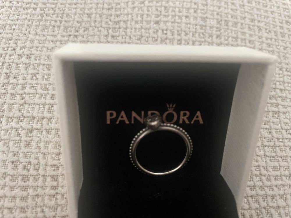 Anel coração Pandora