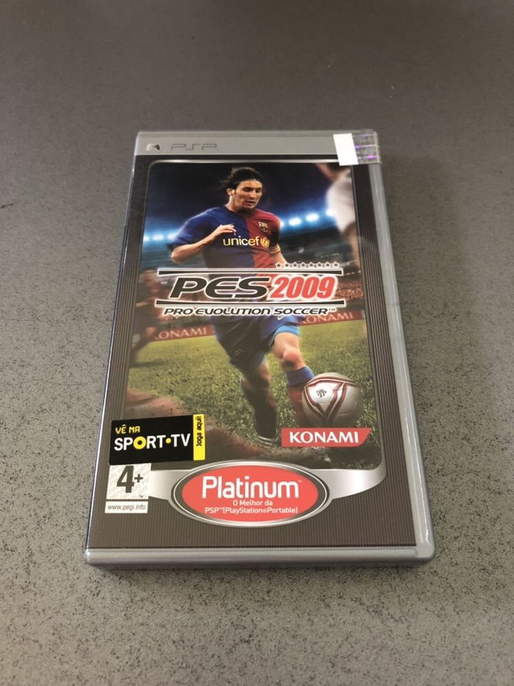 Jogo PSP - Pro Evolution Soccer 2009