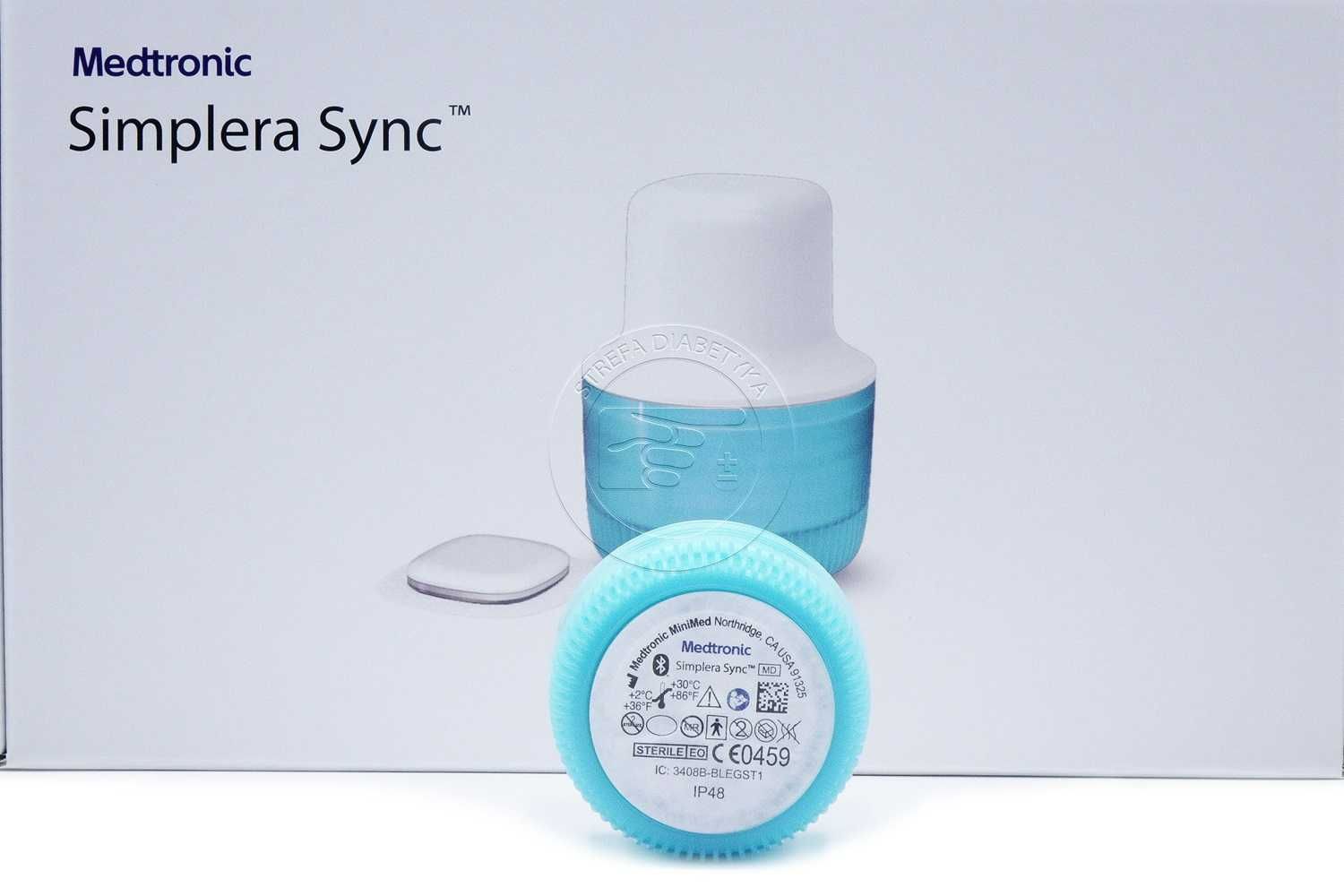 5 x Sensor CGM – Medtronic SIMPLERA Sync™ do Pompy + Aplikator + Gazik