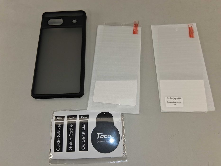 Y196 Zestaw Etui Case I Szkło Hartowane TOCOL do Google Pixel 7A