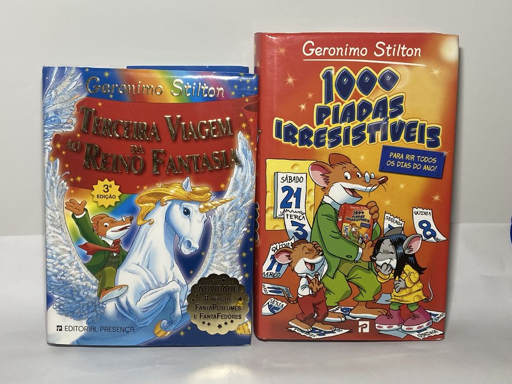 Livros Geronimo Stilton