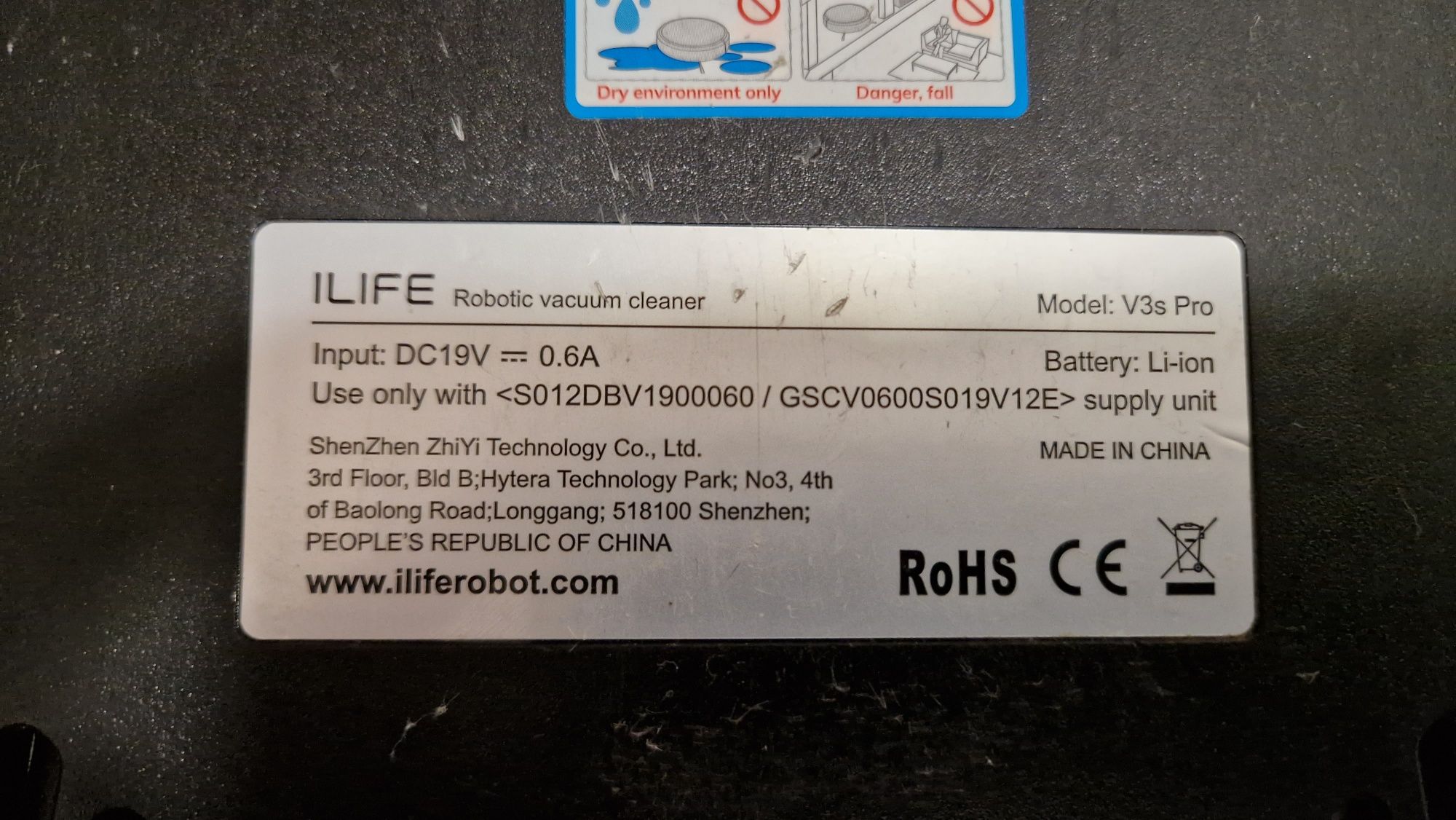 automatyczny odkurzacz Irobot ILIFE V3 S PRO do naprawy