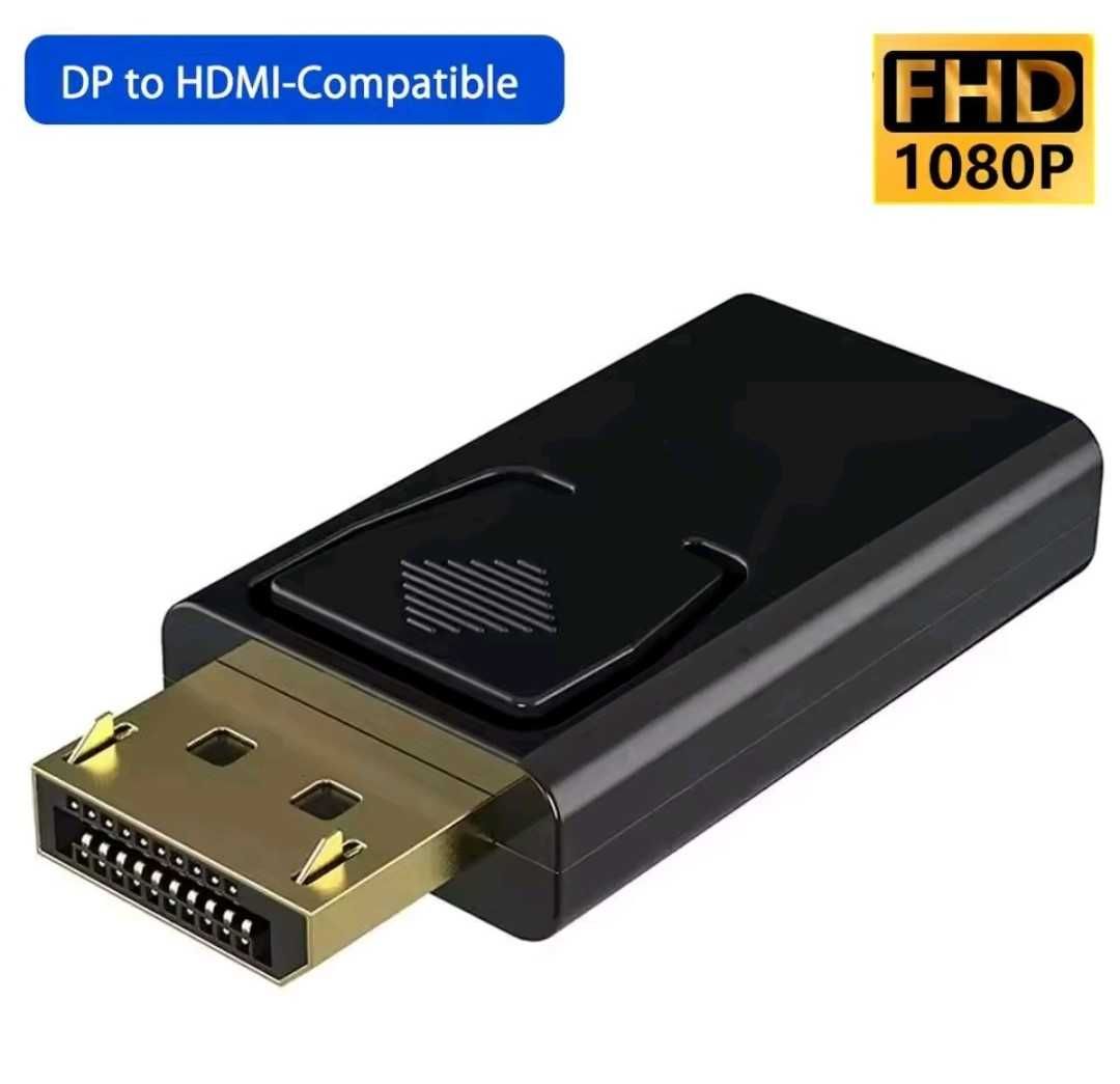 Перехідник DisplayPort to HDMI 1080p (DP-HDMI)