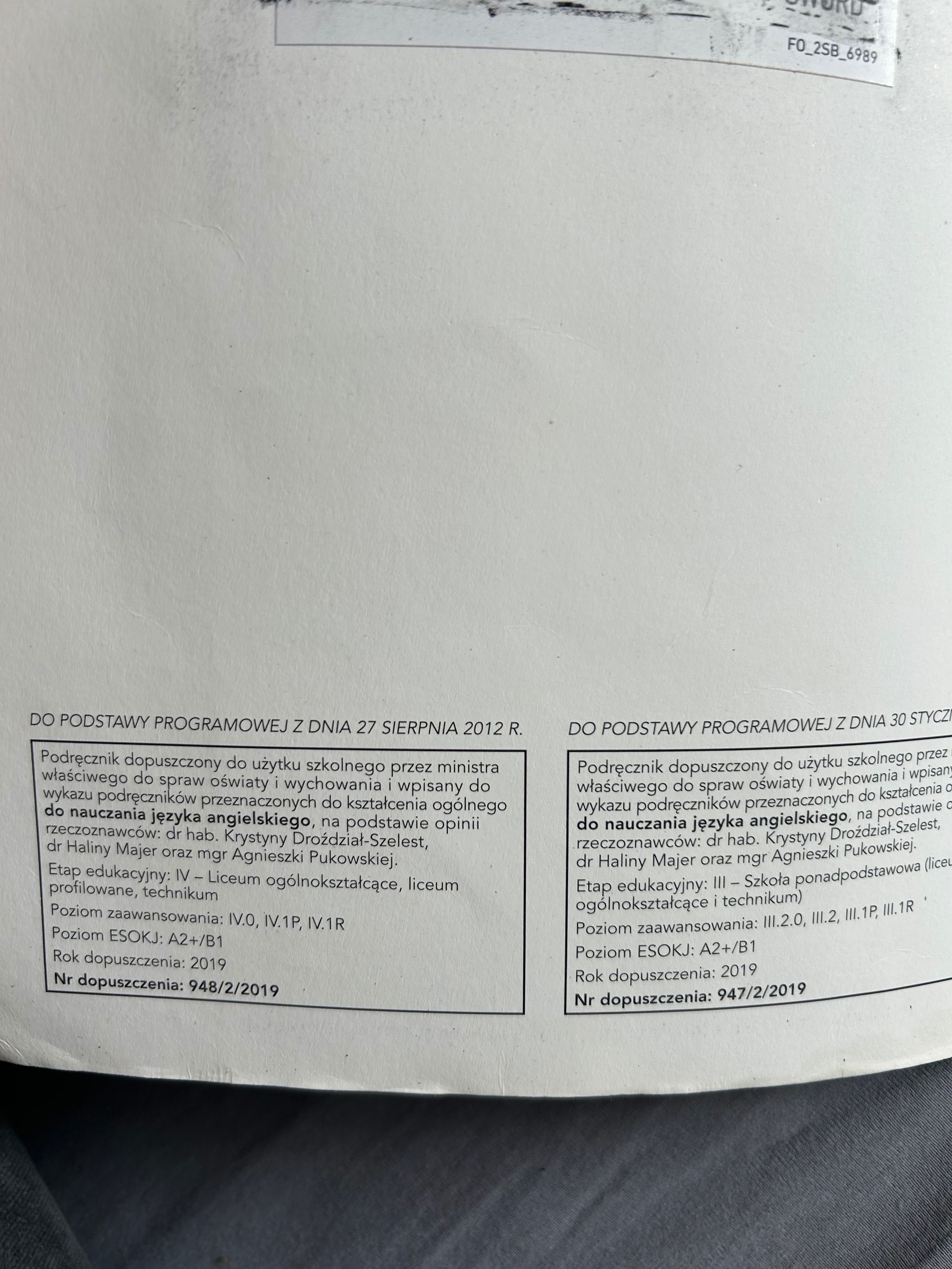 Podręcznik Focus 2 second edition