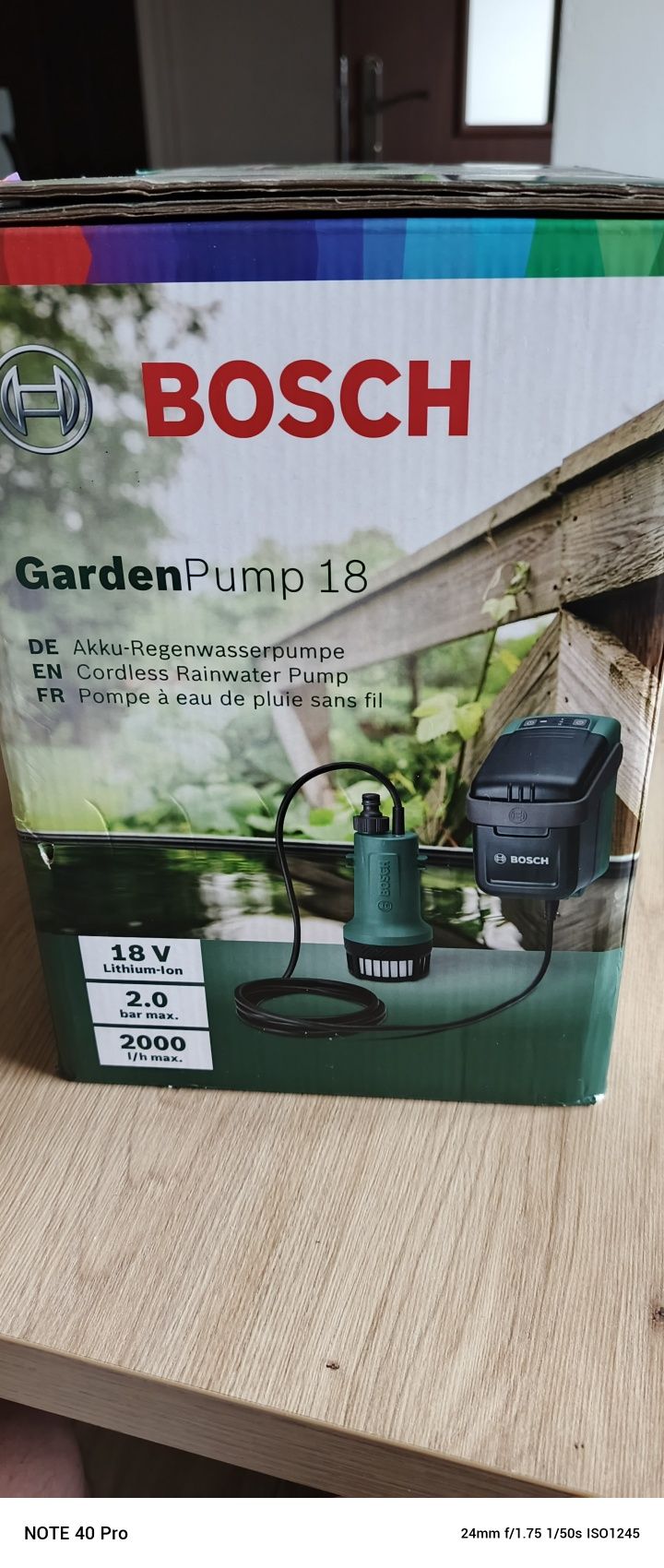 Pompa Bosch Gardena 18