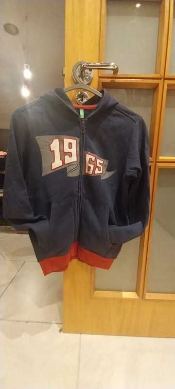 Sweats Benetton L e XL diversas 7/8 e 8/9 anos