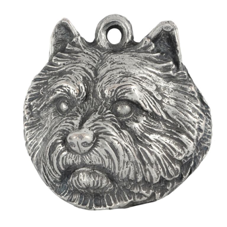 Norwich Terrier brelok do kluczy posrebrzany Art-Dog