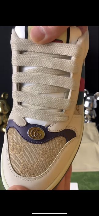 Gucci trampki roz 41 wkladka 26,5 cm