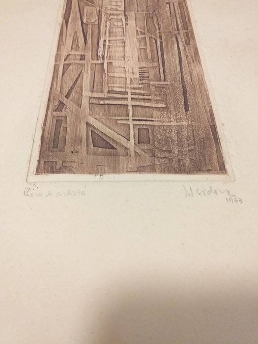 Serigrafia de jaime Isidoro