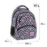 Рюкзак шкільний GoPack для дівчинки, на зріст 130 - 145 см