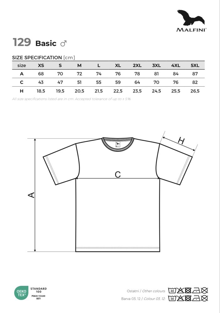 Biała koszulka Mata custom tee t-shirt