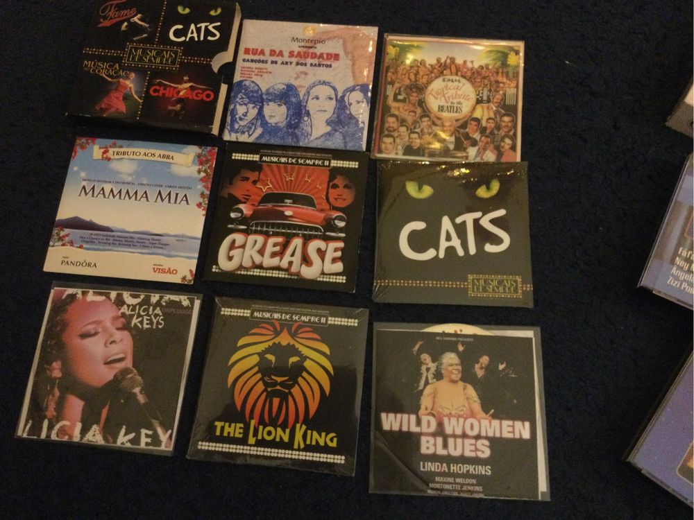 CDs colectâneas varios estilos de musica