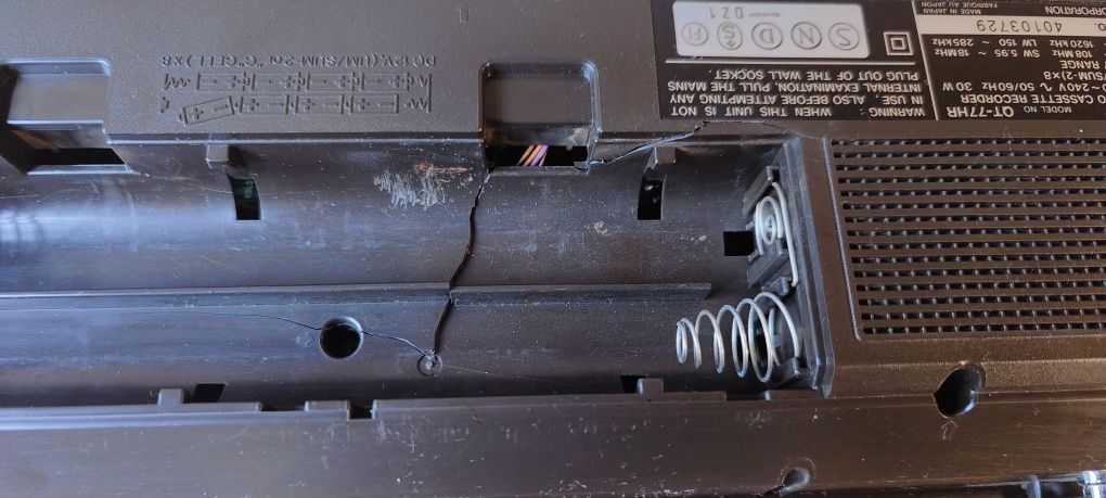 Radiomagnetofon Sharp QT-77 HR