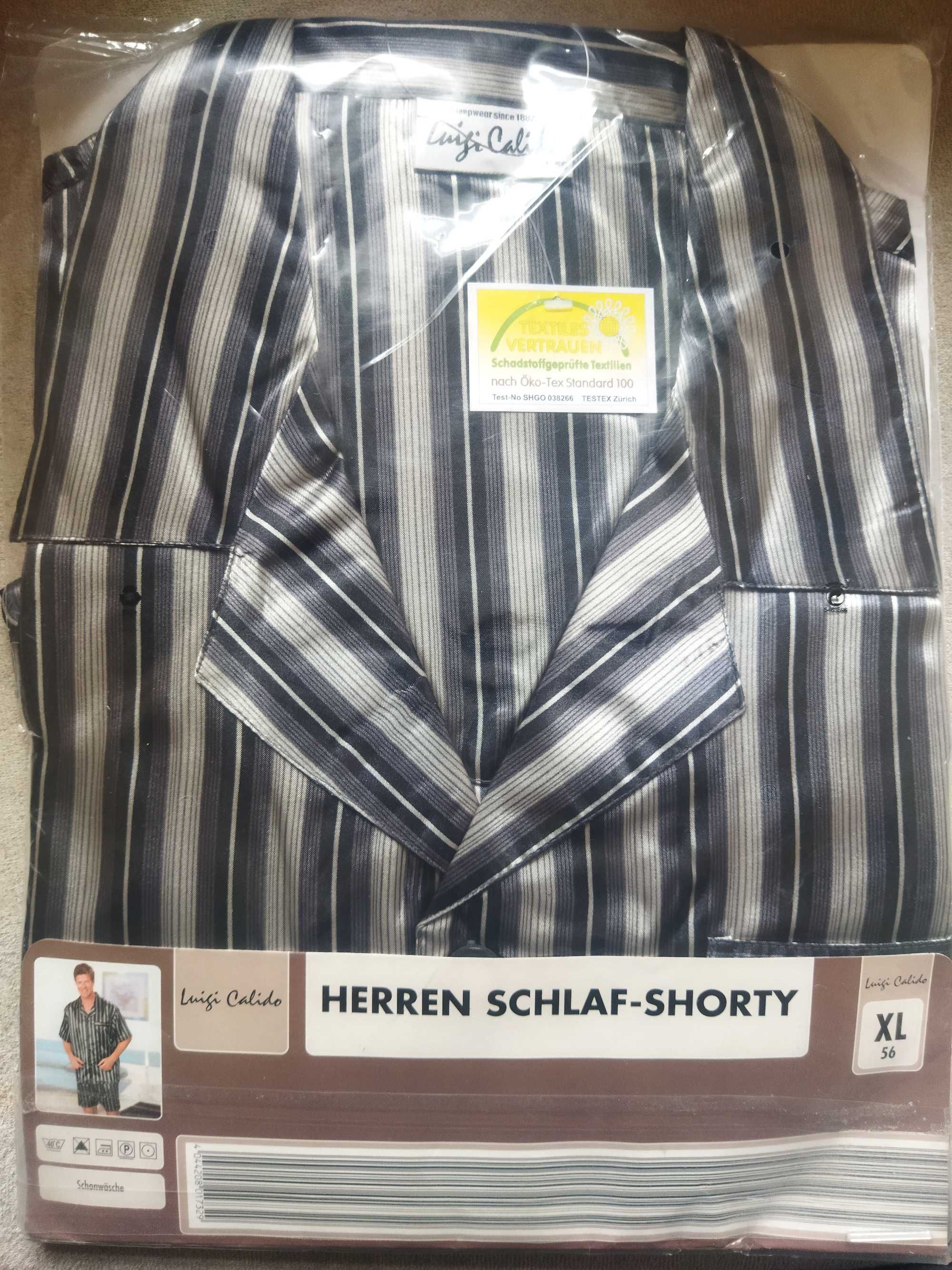 Продам літню чоловічу піжаму Luisi Calido herren schlaf-shorty XL 56