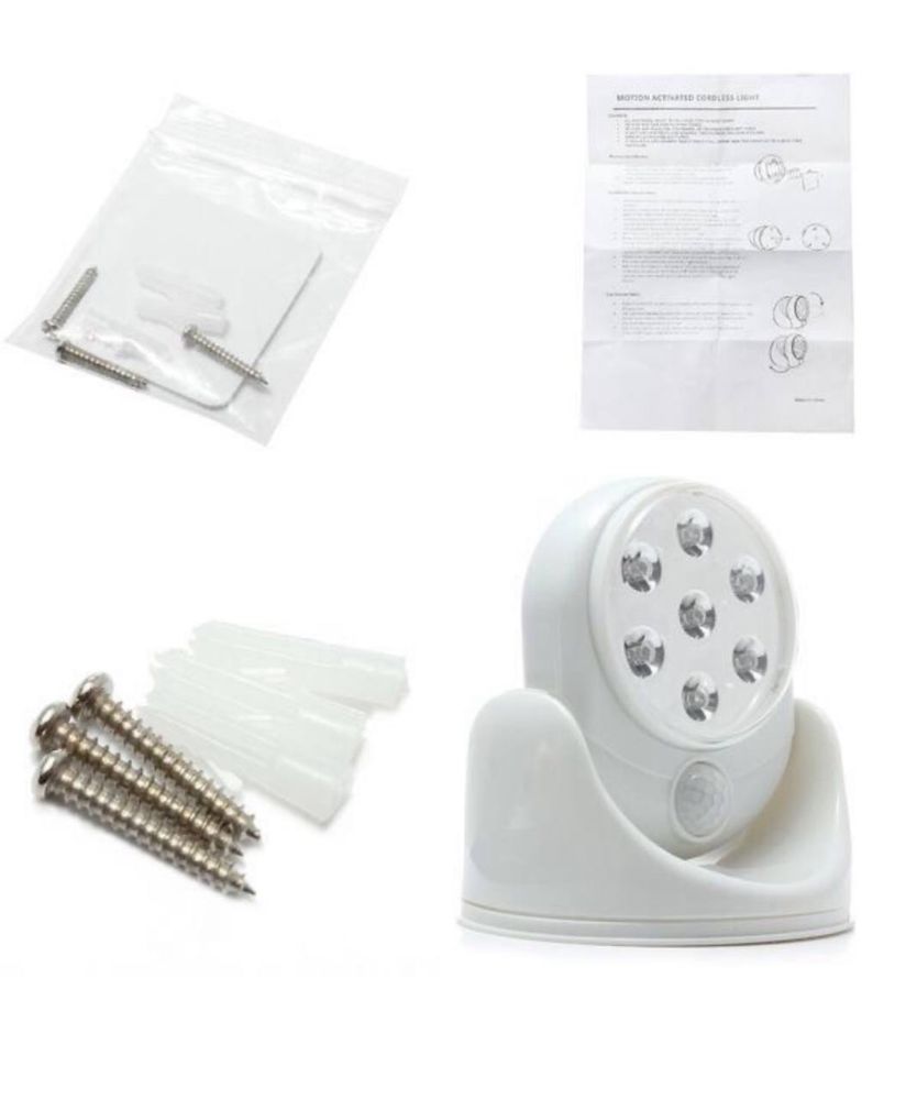 Светильник фонарь с датчиком Движения на батарейках led light Angel