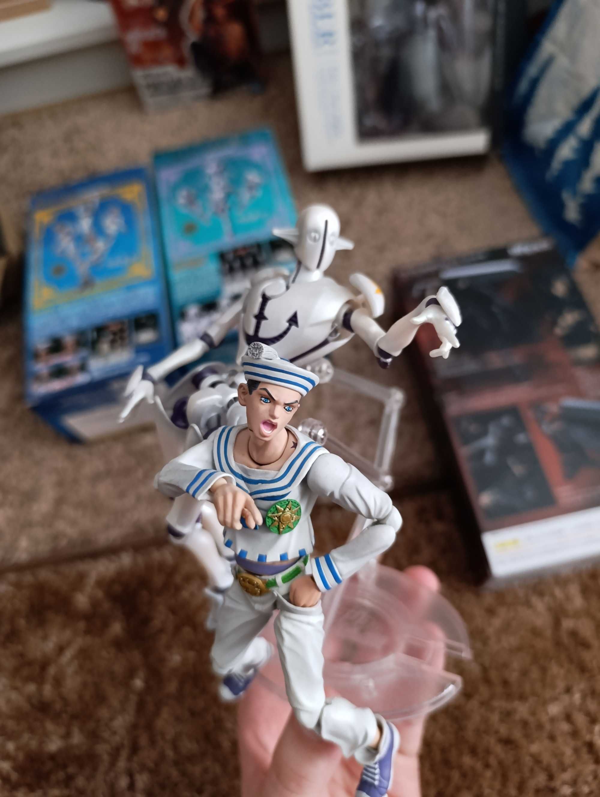 Figuras Jojo´s Bizarre Adventure Josuke Higashikata e Soft and Wet