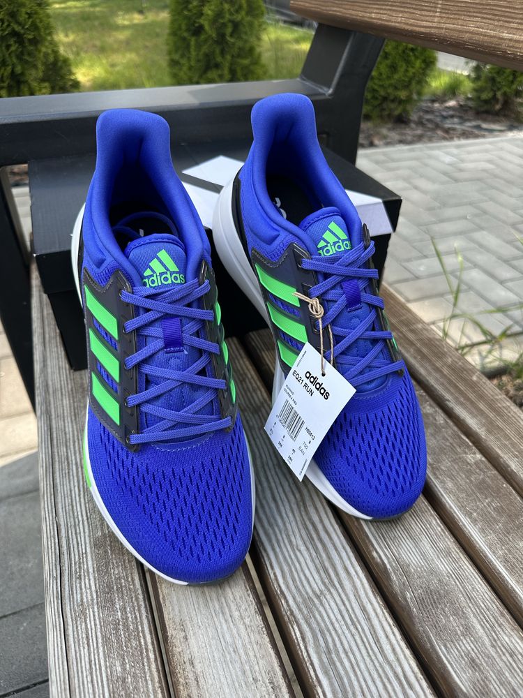 ОРИГІНАЛ Adidas EQ21 Run H00513 Оригинал кроссовки