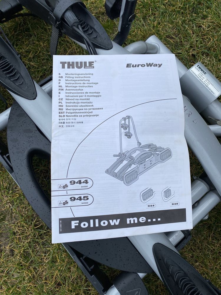 Thule Ew900 bagażnik rowerowy na hak wysyłka