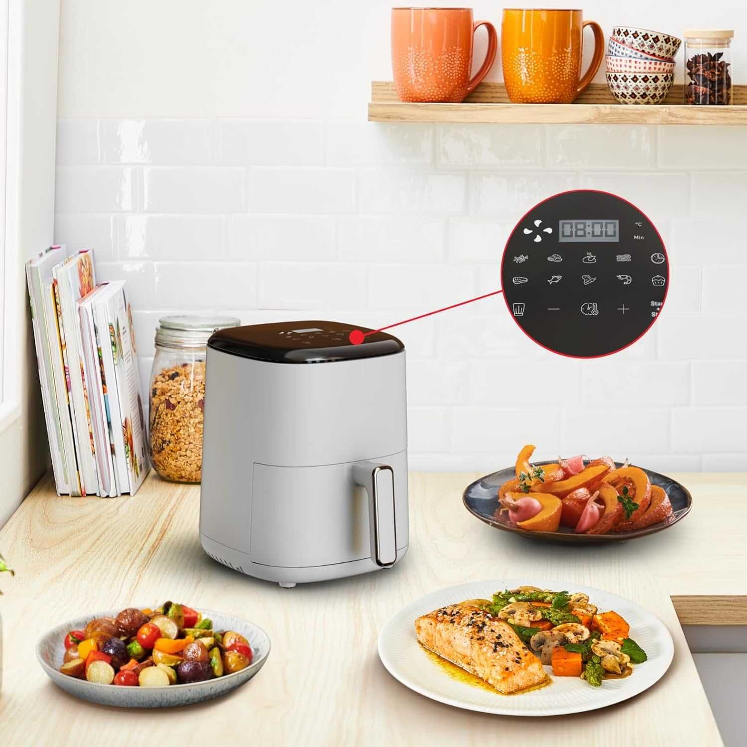NOWA Air Fryer Frytkownica beztłuszczowa XIAOMI Mi Smart MAF02 (Wi-Fi)