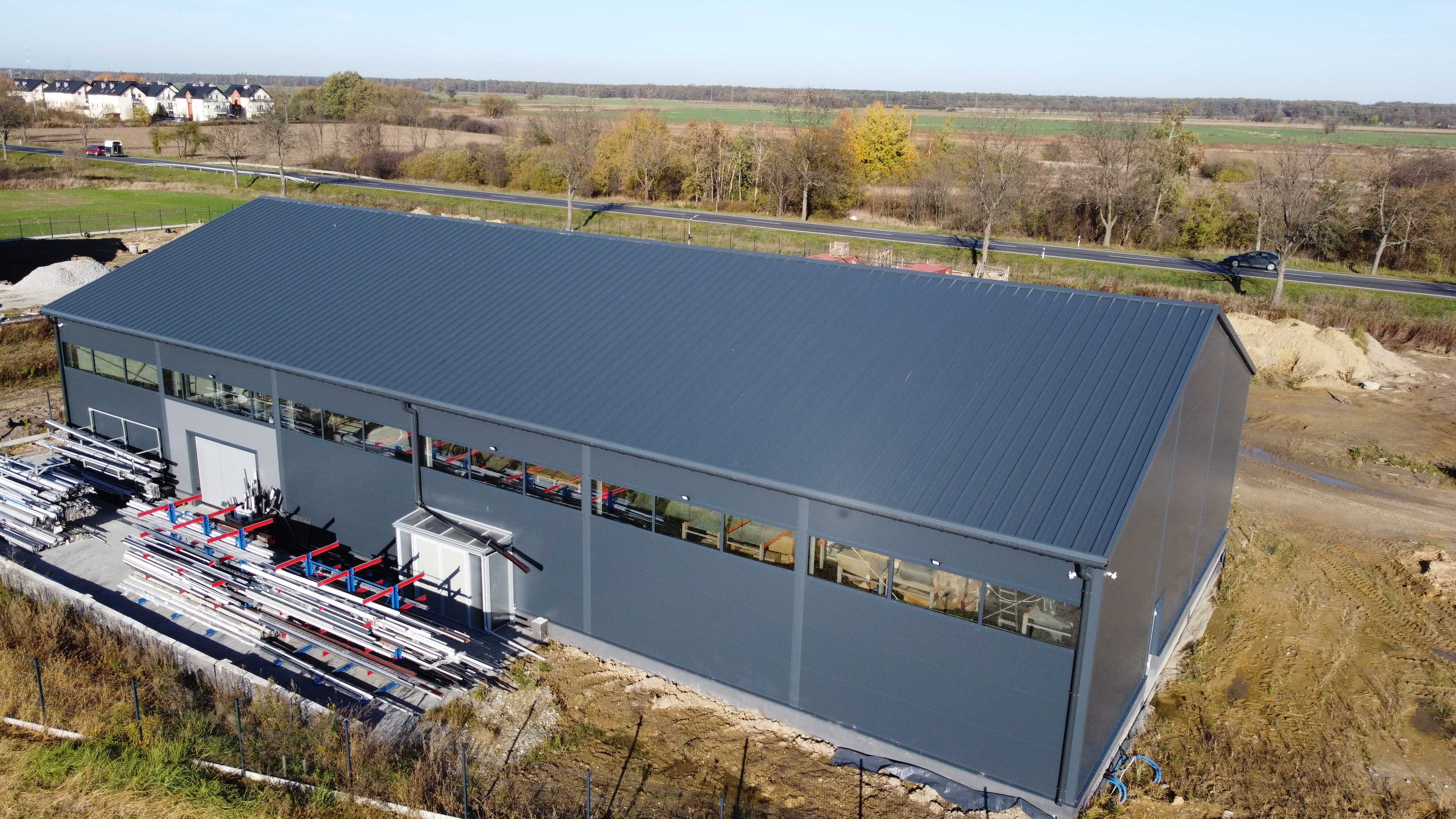 Hala stalowa izolowana 630m2 magazyn produkcja
