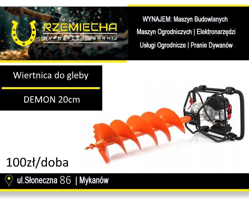 Wiertnica spalinowa DEMON M84010 Wypożyczalnia
