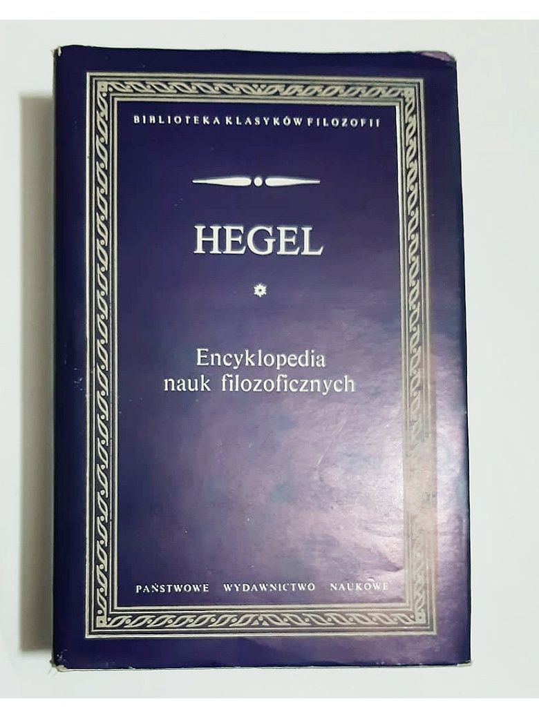 Hegel encyklopedia nauk filozoficznych XX128