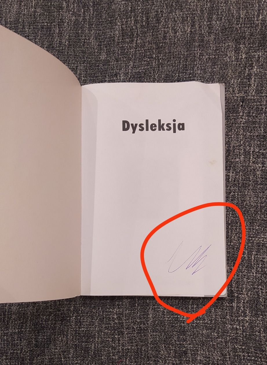 Dysleksja. Wojciech Brejnak