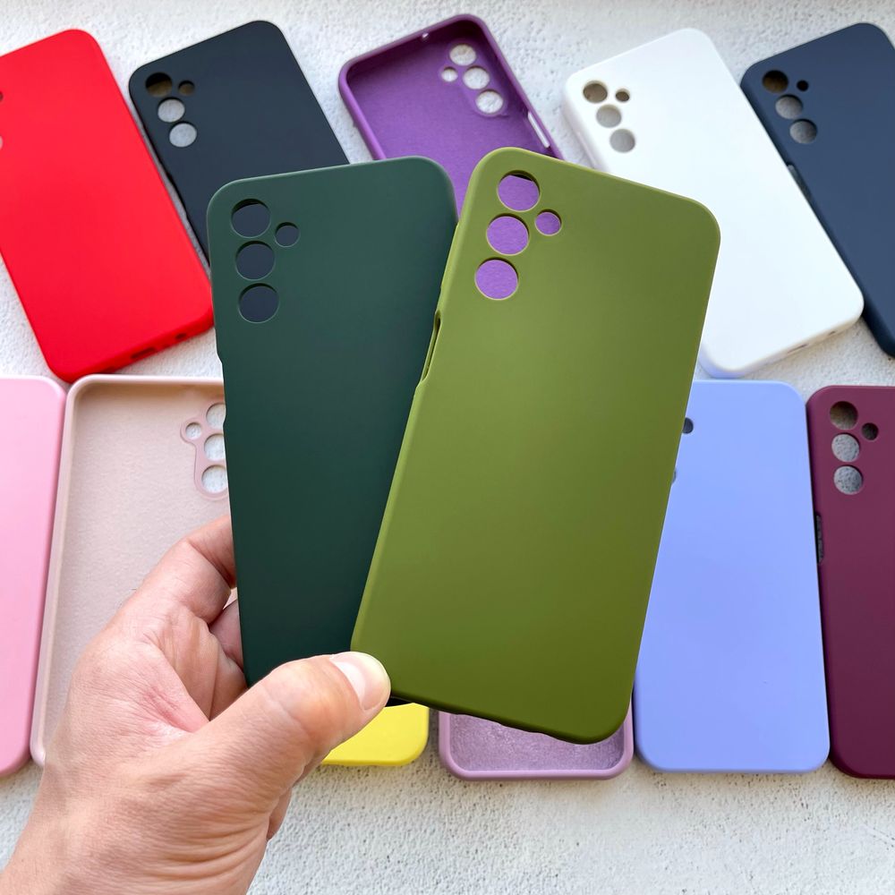 Чохол Silicone case ТОП якість Samsung A14 | Чехол Самсунг Гелекси М14