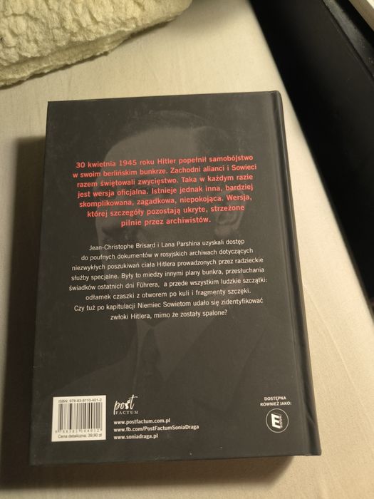 Okazja Nowa książka twarda oprawa Śmierć Hitlera twarda oprawa nowa ks