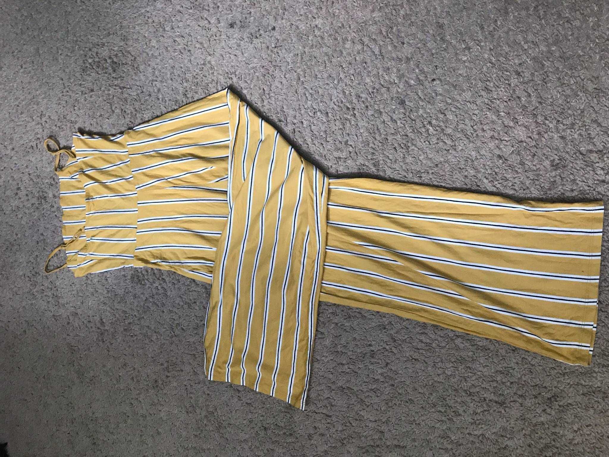 Kombinezon Bershka z spodniami wiosna lato S 36