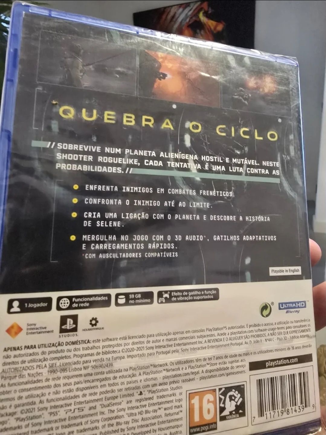 Returnal PS5 (100% novo/Selado)