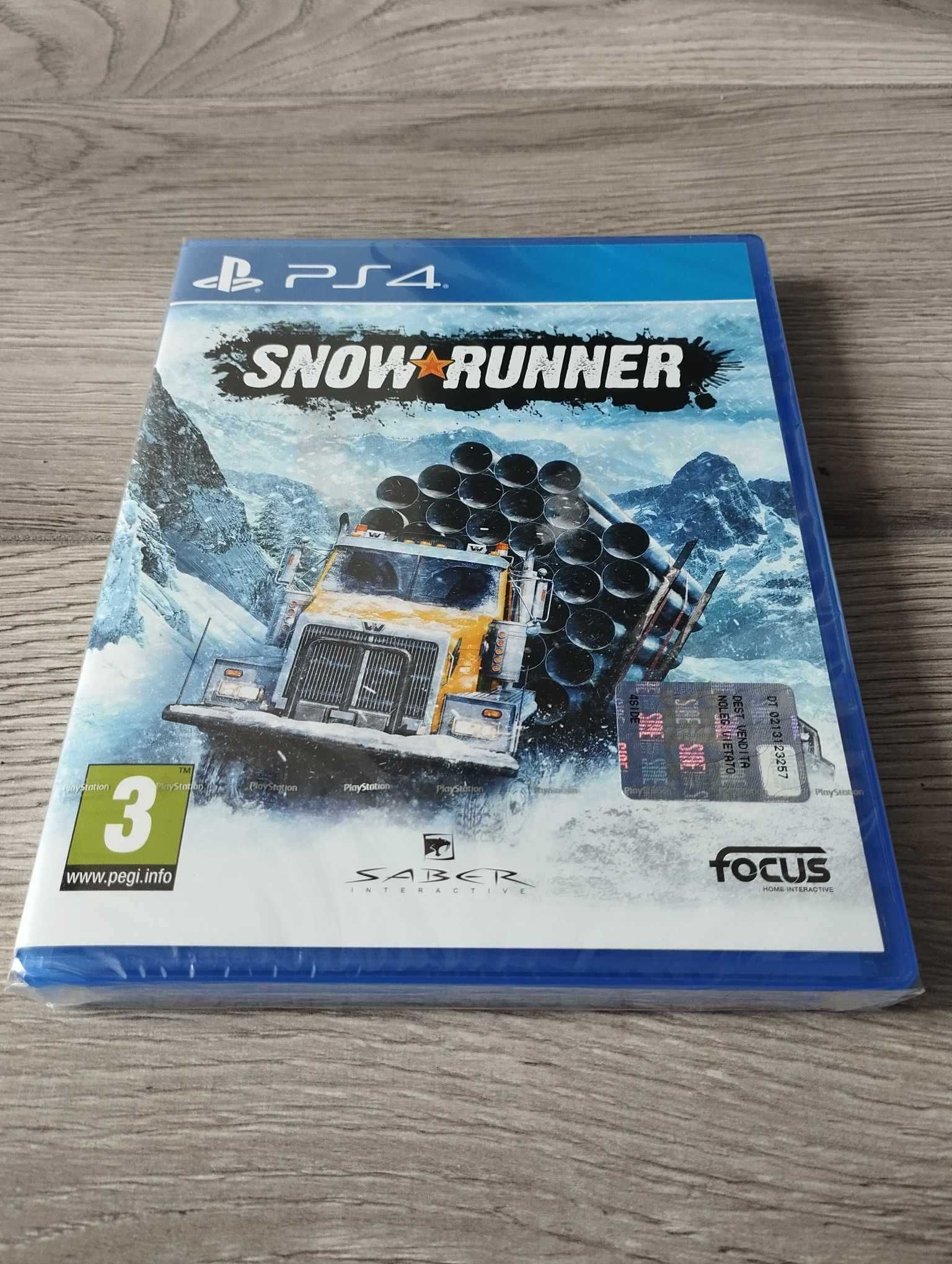 Nowa Gra Snow Runner PS4/PS5 Playstation