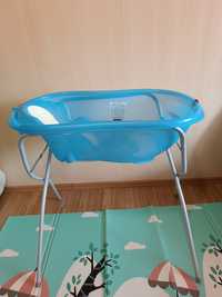 Ванночка на подставке OK BABY/Дитяча ванночка з підставкою