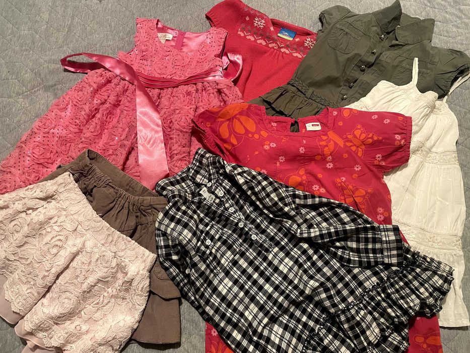 Zestaw sukienek nr 3 rozmiar 104